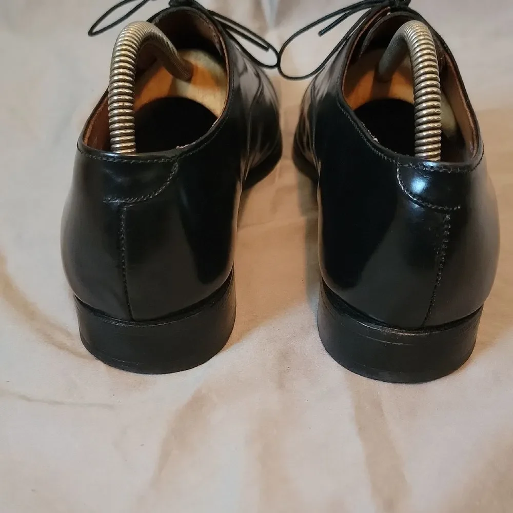 Bostonian Black Leather Oxford Shoes Timeless Design 9 M